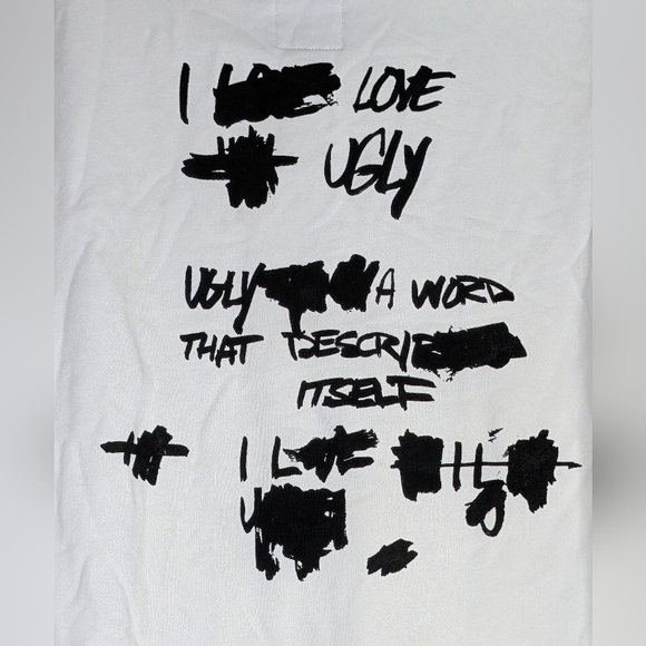 I Love Ugly X Jesse Draxler Hoodie in White - Picture 5 of 7